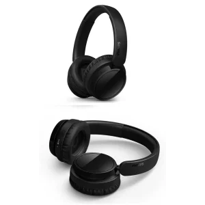 Навушники Over-ear Philips TAH5209 BT 5.3, SBC, Wireless, Mic, Чорний, TAH5209BK/00 UA